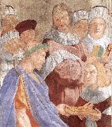 RAFFAELLO Sanzio Justinian Presenting the Pandects to Trebonianus oil painting